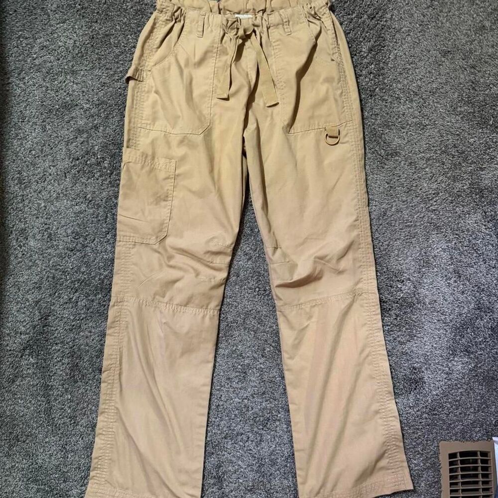 Xhilaration Women's Tan and Cream Trousers